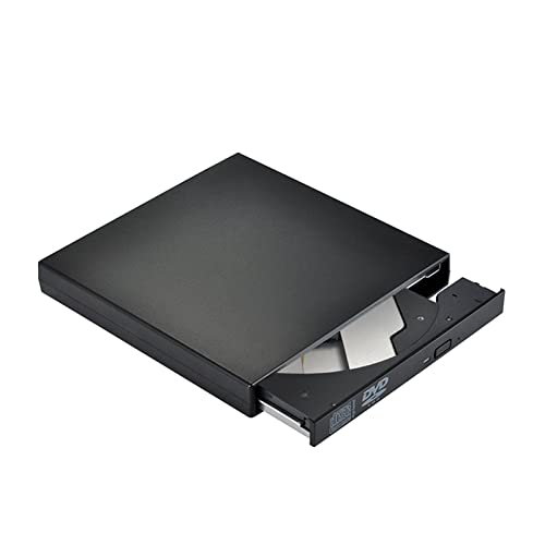 Lecteur graveur DVD externe USB 2.0 noir pour PC portable CD-RW
