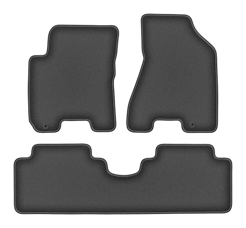 Tapis Kia Sportage II Durban en velours graphite pour vos trajets break