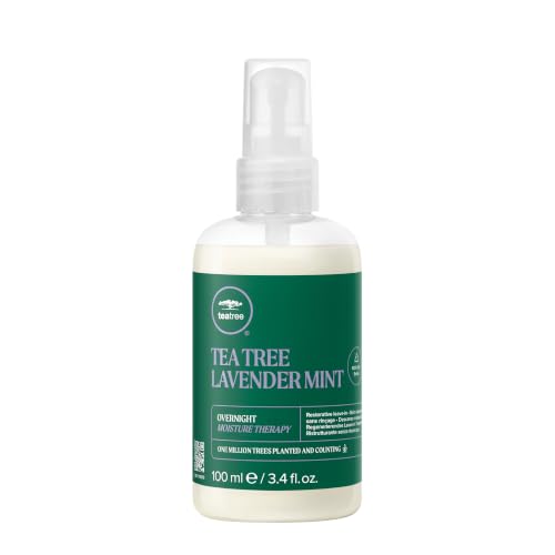 Image of Paul Mitchell Tea Tree Lavender Mint Overnight Moisture Therapy - Leave-In Hair Care Overnight, Hair-Care Ideal for Dry, Damaged Hair, 100 ml
