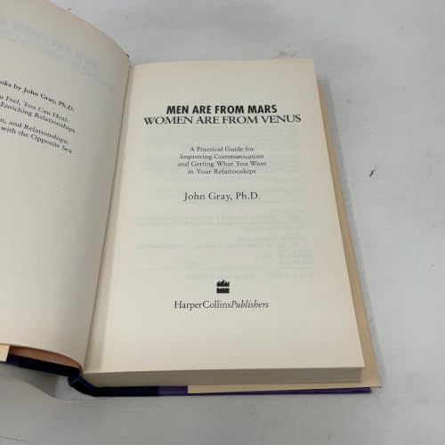 Image of Men Are from Mars, Women Are from Venus: A Practical Guide for Improving Communication and Getting What You Want in Your Relationships