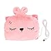 Liyeehao Riscaldatore USB Leggero, scaldamani Elettrico per Cartoni Animati, Morbido Cappotto in Peluche per Uso da Viaggio Adulti Bambini Uso a Basse Temperature