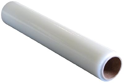 Plasticover Carpet Protection Film, Temporary Adhesive Plastic, Clear, 36" Wide by 200' Long