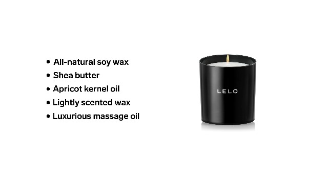 Amazon.com: LELO Flickering Touch Massage Candle, Vanilla & Creme