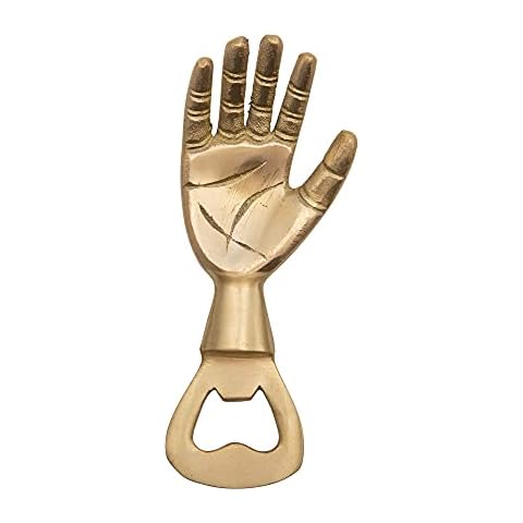 Creative Co-Op Brass Bottle Opener Cover