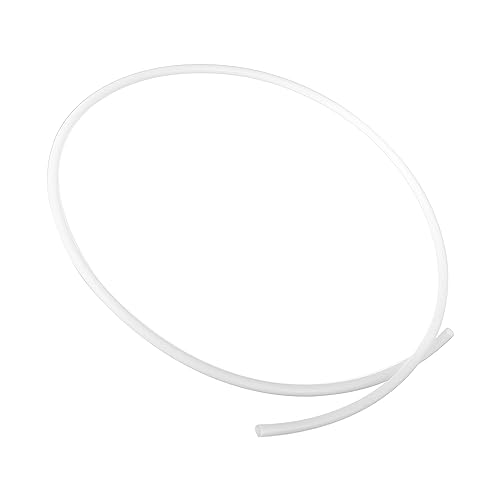 Image of Othmro PTFE Teflon Bowden Tube 3.28ft-6mm ID x 7mm OD-Milky White Connector Tubing for 3D Printer-1PCS