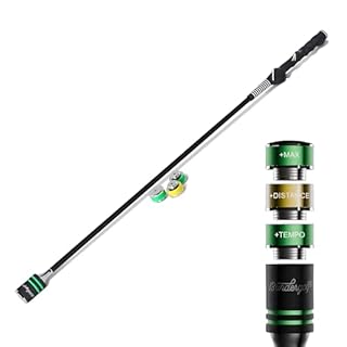 Golf Swing Trainer Aid Without Ribbon (Left-Handed) for Indoor Practice Speed Training, Improved Rhythm, Grip, Flexibility, Balance, Tempo and Strength