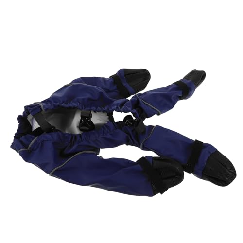 Combinaison hiver pour chien S bleu imperméable avec bottes intégrées - 2