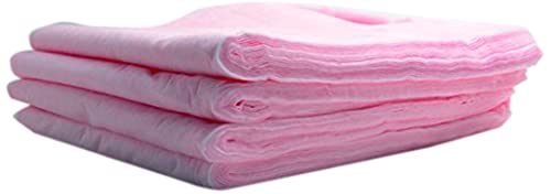 Gazes imprégnées roses pour balayage humide des sols 60x30cm - Paquet(s) de 50