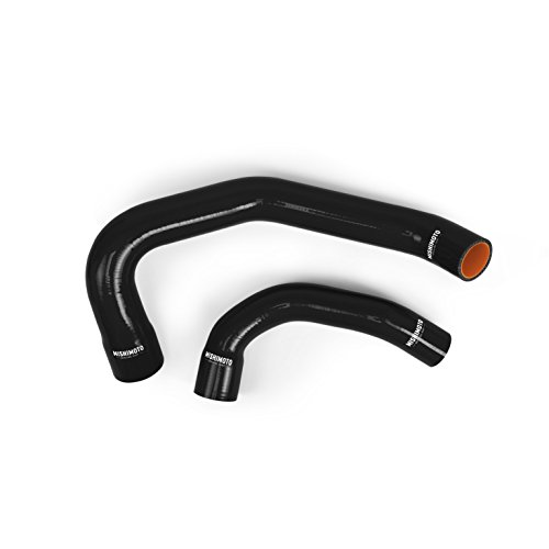 Image of Mishimoto MMHOSE-WR6-91BK Silicone Radiator Hose Kit Fits Jeep Wrangler YJ 1991-1995 Black