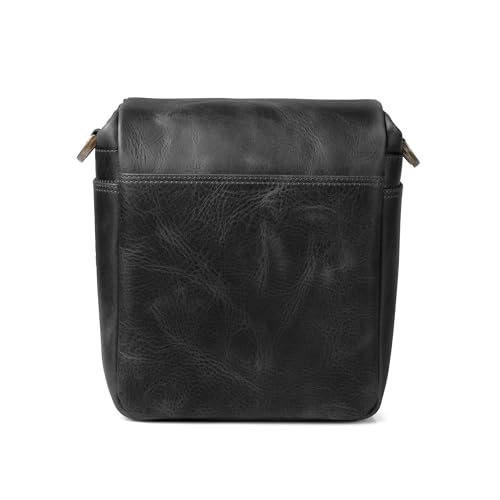 Miniatura 11 de Megagear Mg1328 Para Cámaras Sin Espejo, Instantáneas Y Dslr - Bolsa Bandolera De Cuero Auténtico