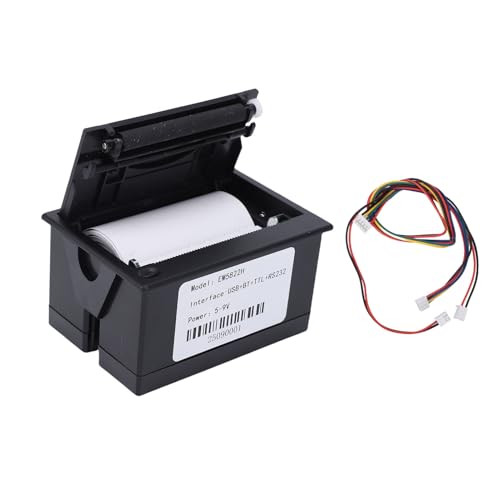 Image of Fabater Embedded 58MM Thermal Receipt Printer, Mini Printing Module Support BT USB TTL RS232 Serial Port Microcontroller Secondary Development MCU Embedded Thermal Printing Module