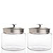 Anchor Hocking 95540R 64 Oz Mini Montana Food Storage Jar, White