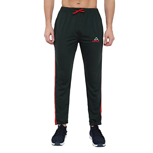 Image of GOLAZO Regular Fit Multicolor Cotton Track Pants for Men with Comfort and Style in Your Athelisure Wear