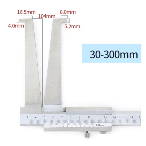 Calibrador Vernier para medición 10-160 26-200 30-300 9-150 9-200 9-300 miniatura 2
