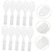 Ipetboom Mini Toothbrushes for 10pcs Prison Toothbrush with Soft Handle for Cleaning Travel Toothbrushes