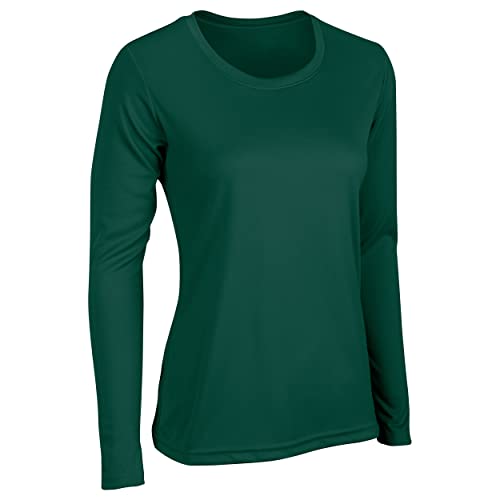 CHAMPRO Camiseta feminina Vision de manga comprida para basquete
