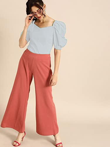Image of Women's & Girl's Solid Short Sleeve Crop Top (LY-TopD6 Variation)