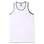 Contrast Trim White/Grey