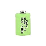 Kastar 1/3AAA 170mAh Ni-MH Battery (Button Top) Replacement for Solar Lights and GP - 17AAAH, GP - GP17AAAH, Sanyo - N-50AAA
