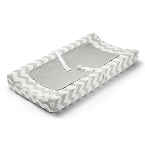 Summer Infant Contoured Changing Pad, 16” x 32”, White Comfortable