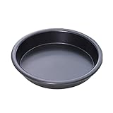 NUOBESTY Runde Backform für Pizza Antihaft Blech aus Hitzebeständig für Backofen und Mikrowelle Perfektes Küchenzubehör für Backliebhaber