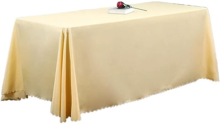 Mantel rectangular para mesa de boda, Navidad, baby shower, cumpleaños, eventos, decoración de banquetes, mesa de comedor del hogar (color  P,
