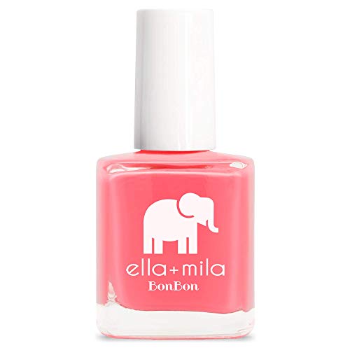 ella+mila Professional, Quick Dry, Long-Lasting & Chip-Resistant Pink Nail Polishes (Sweet Tooth - 0.45 fl oz)