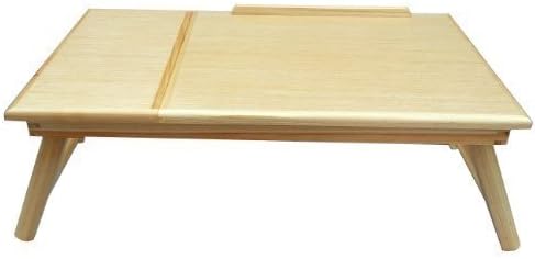 Space Saver Solid Wood Multi Functional Laptop Desk Tray Supports Upto 18-Inch Screen Laptops