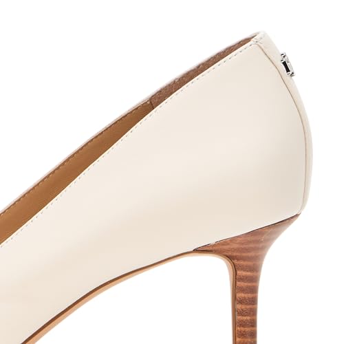 Lauren Ralph Lauren Women's Lanette Nappa Leather Pump, Soft White, 94