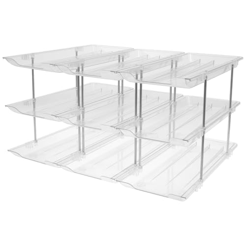 ZJRDYYK Can Storage Organizer Pantry, Stackable Canned Food Organizer for Pantry, Can Holder for Refrigerator, Canned Food Holder, Can Food Storage Racks for Pantry