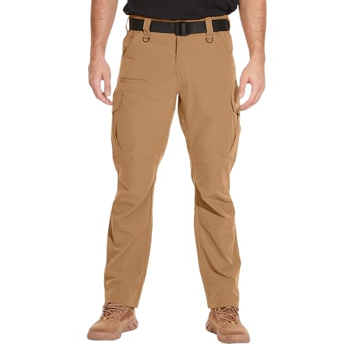 Pantalon tactique cargo homme extensible contre la déchirure et la transpiration