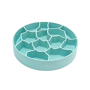 8-Inch-Slow-Feeder-Dog-Bowl-Polypropylene-Anti-Gulping-Healthy-Eating-Pet-Feeder-12-oz-Medium-Breeds-BPA-Free-Dishwasher-Safe-Multiple-Color-Choices - Cucciolini Doodles   8-Inch-Slow-Feeder-Dog-Bowl-Polypropylene-Anti-Gulping-Healthy-Eating-Pet-Feeder-12-oz-Medium-Breeds-BPA-Free-Dishwasher-Safe-Multiple-Color-Choices