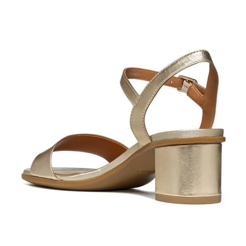 Geox Girls D Aurely 50 B Sandals, Gold, 64