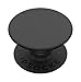 PopSockets PopGrip - Ausziehbarer Sockel und Griff für Smartphones und Tablets mit einem Austauschbarem Top - Black