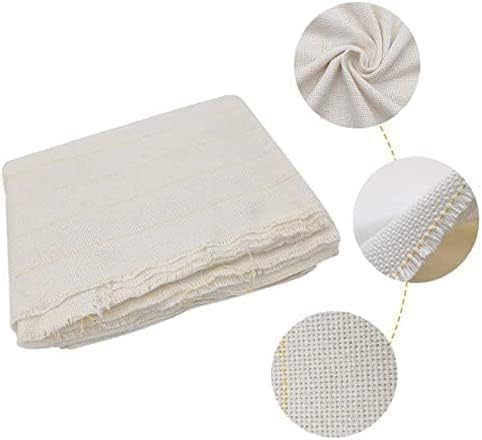 Tufting-Stoff, Helangel 1 m x 5 m Tufting-Leinwand, Mönchstuch, primäres Tufting-Tuch für Teppich-Tufting-Pistole, Verwendung einer Stanznadel