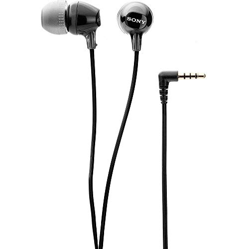 Fone de Ouvido Intra-Auricular MDR-EX15LP, Sony, Preto