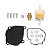 Autu Parts 330 Carburetor Kit Compatible with Polaris Trail Boss 330 Magnum 330 ATP 330 Trail Blazer 330 2003-2013