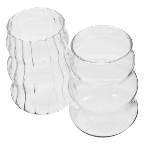 NOLITOY Vasos De Vidrio Para Beber, Cristalería Para Cóctel, Copas Para Bebidas Para Fiesta En Casa, 2 Uds.