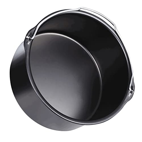 Conjunto de 5 Accesorios para Freidora Universal con Barra para Pastel de 7 Pulgadas, Plancha para Pizza, Estante para Brochetas, Mantel de Silicona y Soporte Metálico, Apto para Freidoras de 3.7QT a 5.8QT miniatura 6