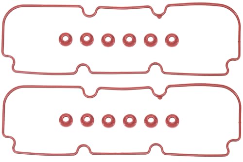 Image of VS50080R for Chevy Oldsmobile 3.8 Valve Cover Gasket Chevrolet Buick Pontiac 25530329 25535264 1988 1989 1990 1991 1992 1993 1994 1995 1996 1997 1998 1999 2000 2001 2002 2003 2004 2005 2006-2009 3.8L