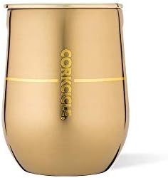 Corkcicle Origins Travel Coffee Mug - Triple Insulated Stainless Steel Cup with Handle for Tea, Hot Chocolate, Coffees, & More - Leakproof, Reusable, Dishwasher Safe - Gloss White, 475ml/16oz