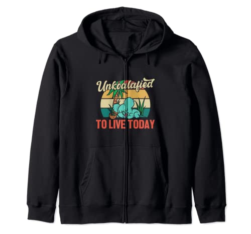 Retro Unkoalafied Hoy Koala Animal Lover Australia Bear Sudadera con Capucha