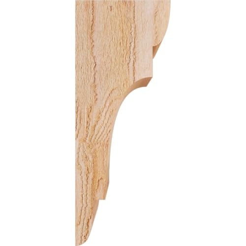 Corbel de menuiserie Ekena Brighton en bois noble brut de sciage