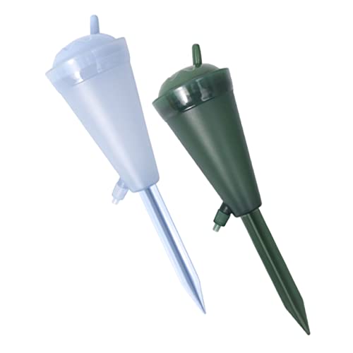 HANABASS 2piezas Dispositivo De Riego Automático para Goteros Autocompensantes Ajustables Sistema De Autorriego Inteligente para Jardinería para Vacaciones y Cuidado De Interiores y