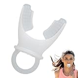 ZHUMCCY Entrenador muscular respiratorio, ejercitador de fortalecimiento de , dispositivo compacto de ejercicio pulmonar, entrenador muscular respiratorio, entrenador muscular ajustable