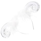 [PENIKOKO] 羊角ヘッドバンド ふんわり軽量 ポータブル 簡単装着 ハロウィン衣装 パーティー コスプレ用 レディース用魅力的なアクセサリー