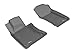 3D MAXpider Second Row Custom Fit All-Weather Floor Mat for Select Infiniti Q60 Models - Kagu Rubber (Gray)