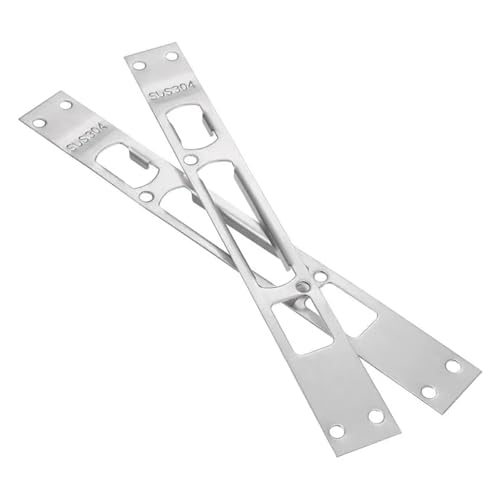 1 ensemble De plaques sécurité porte Cerradura Puerta, plaque longue, renfort capture, cadre antivol Pour Huisseries