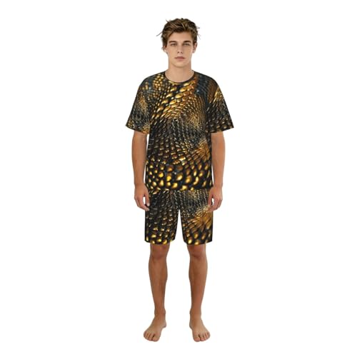 Pyjama homme imprimé serpent : la solution pour nuits douces