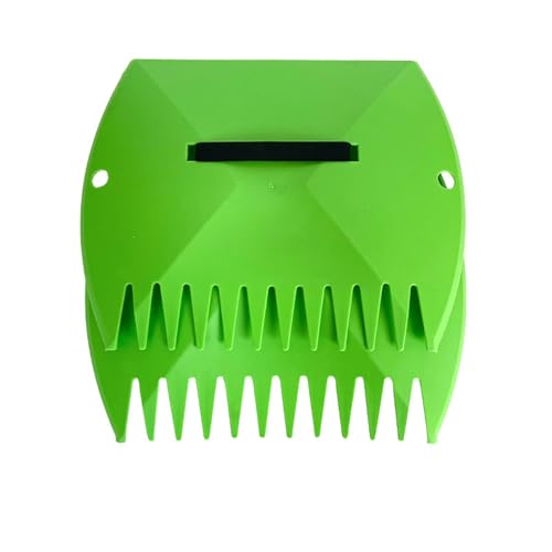 Paquete de 2 rastrillos para una recolección eficiente de hojas en patios y áreas al aire libre, herramienta de jardinería